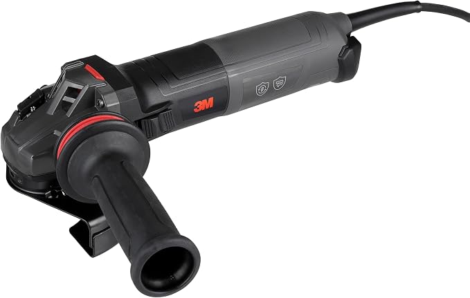 3M Electric Angle Grinder, 4.5-5 in Slide Switch, by 3MIndustrial