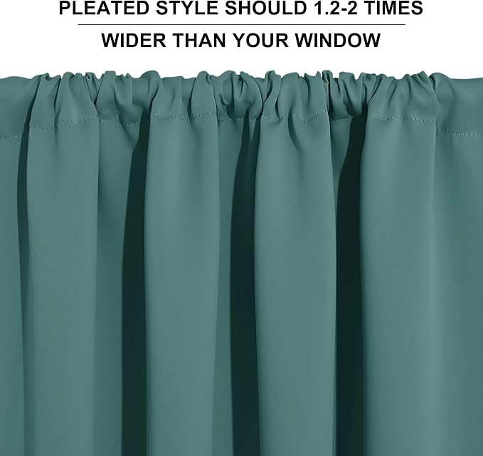 RYB HOME Bathroom Window Curtains - Image 5