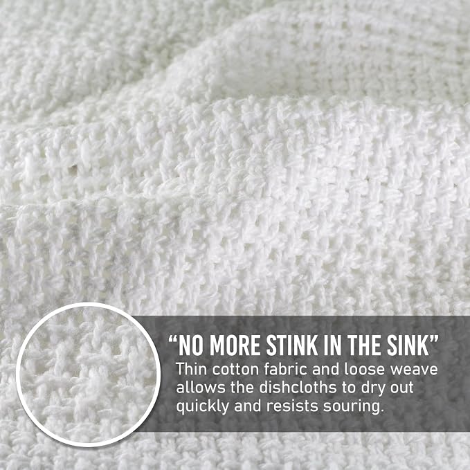 Old Fashion 100% Cotton Dishcloths - Image 2