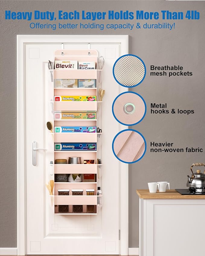 Over The Door Storage Organizer, RV Bathroom Organizer, Over The Door Organizer - Image 5