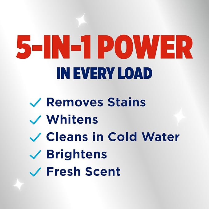 OxiClean Max Force Advanced Stain Remover Power Paks, Use - Image 3