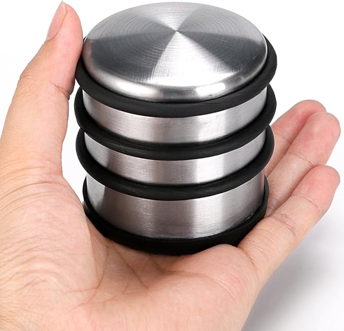 Sumnacon Heavy Duty Floor Door Stopper No Drill, Durability Stainless Steel - Image 4