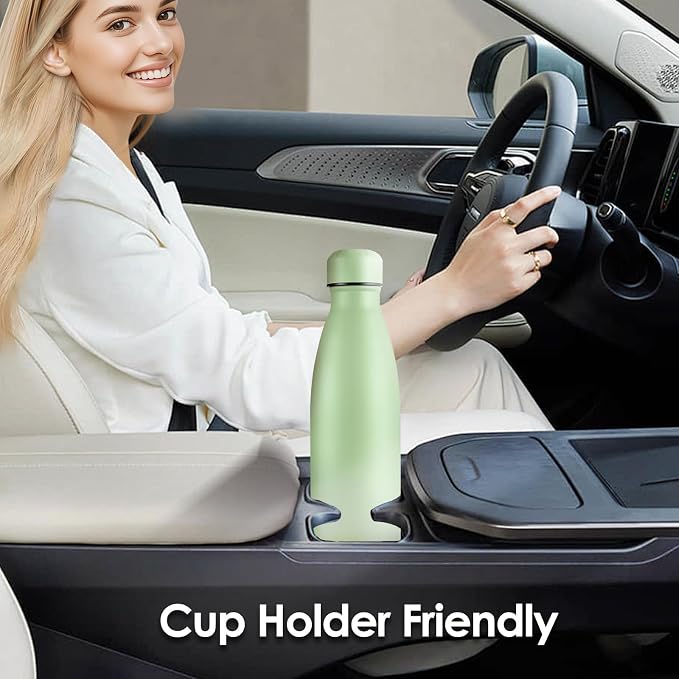 25oz Cola-Bottle Shaped Stainless Steel Leak-proof Water Bottle, Double Wall - Image 6