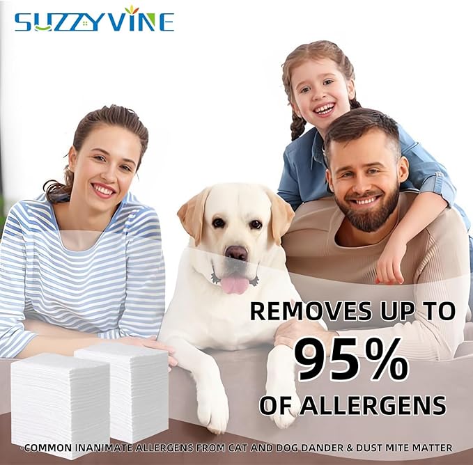 SUZZYVINE Dry Sweeping Cloths Dry Pads Refills 80 Count Dry Mop Refills - Image 8