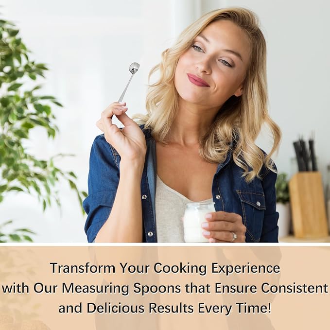 2PCS 1/2tsp Single Measuring Spoon, Stainless Steel Individual Teaspoon - Image 6
