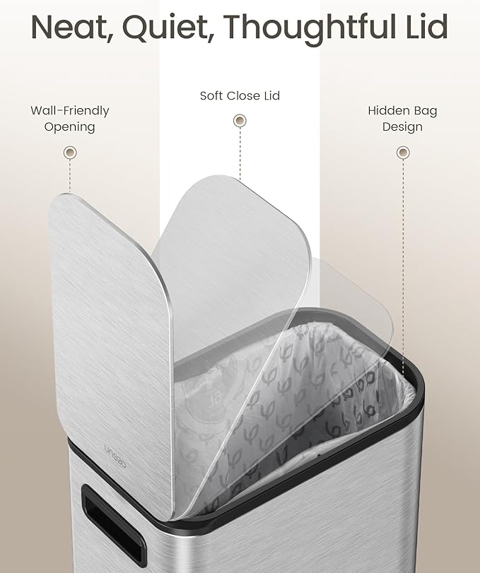 Cesun Small Bathroom Trash Can - Image 4