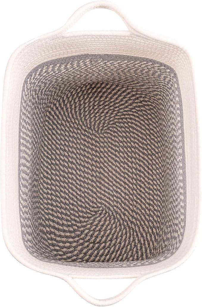 Medium and Large Woven Basket//With Handle, Used - Image 5