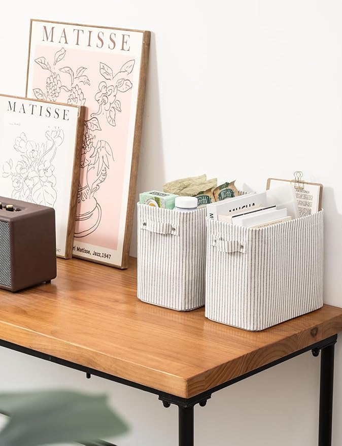 StorageWorks Narrow Storage Bins, Small Basket - Image 9