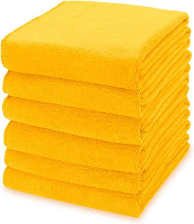 kimteny 13x28 Inches Kitchen Cloth Dish Towels, 400 GSM Premium Dishcloths by kimteny