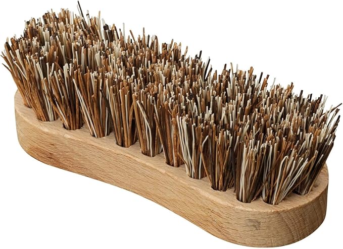 REDECKER Oyster Scrub Brush by Redecker