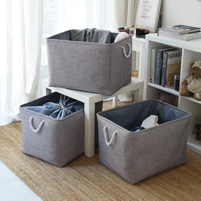 TheWarmHome Fabric Storage Bins Baskets - Image 6