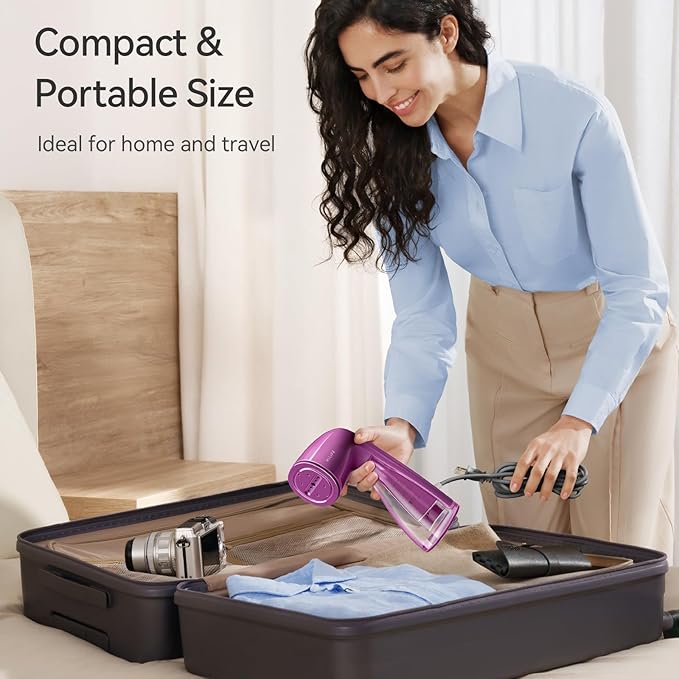 HiLIFE Steamer for Clothes, 1100W Clothes Steamer, Fast Wrinkle Removal - Image 6