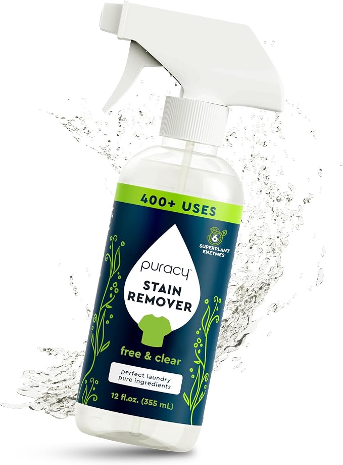 Puracy Stain Remover, Natural Based Travel and Laundry Stain Cleaner by Puracy