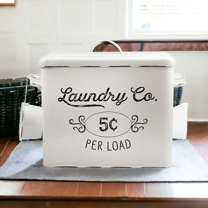 AuldHome Design Farmhouse Laundry Powder Container - Image 2
