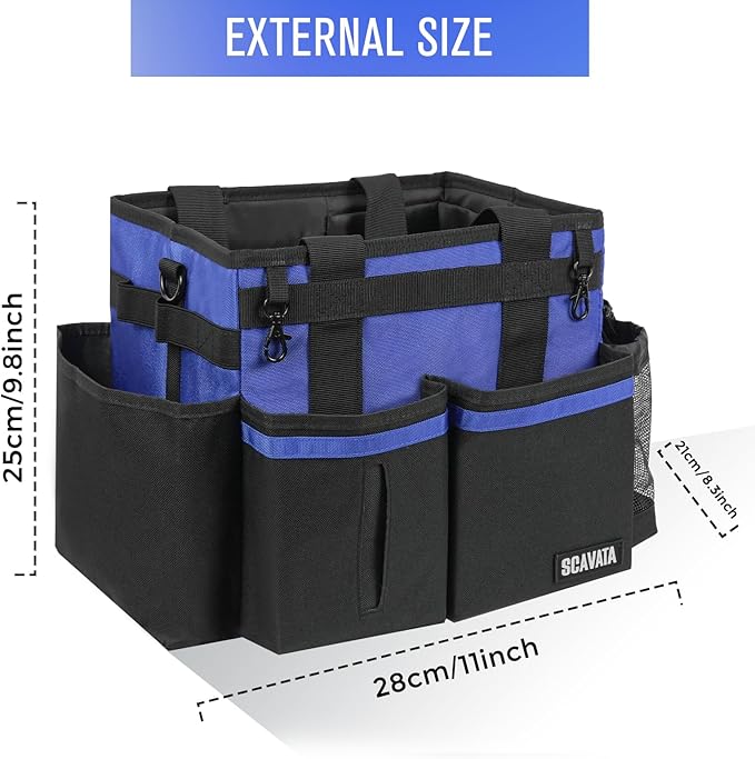 Compact Wearable Cleaning Caddy, Small Supplies Organizer - Image 5