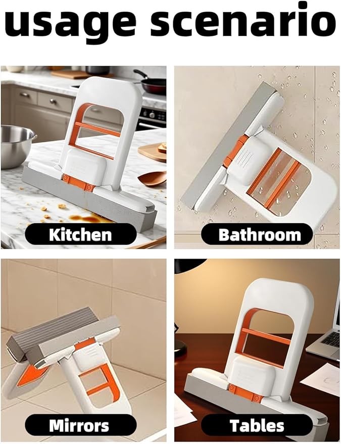Mini Foldable Desktop Mop, Mini Mop - Image 3