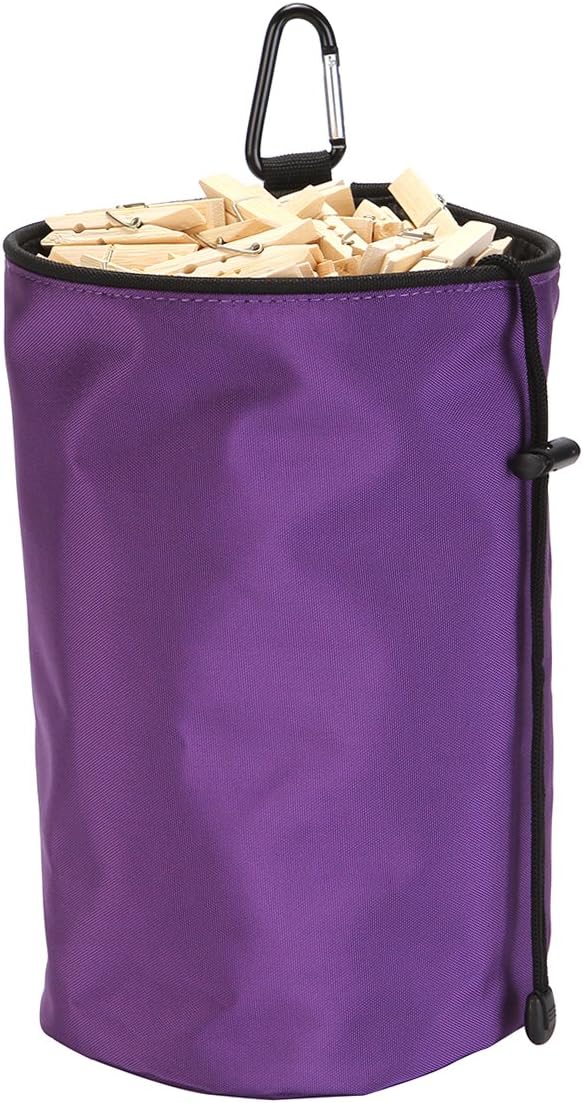 Clothespins Bag Hanging Clothesline Peg Organizer Storage Bags, Dust-Proof - Image 6