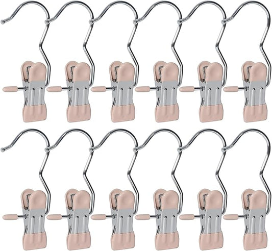 15/30Pcs Upgrade Double Head Clamp Dipped Clothespin by Unknown