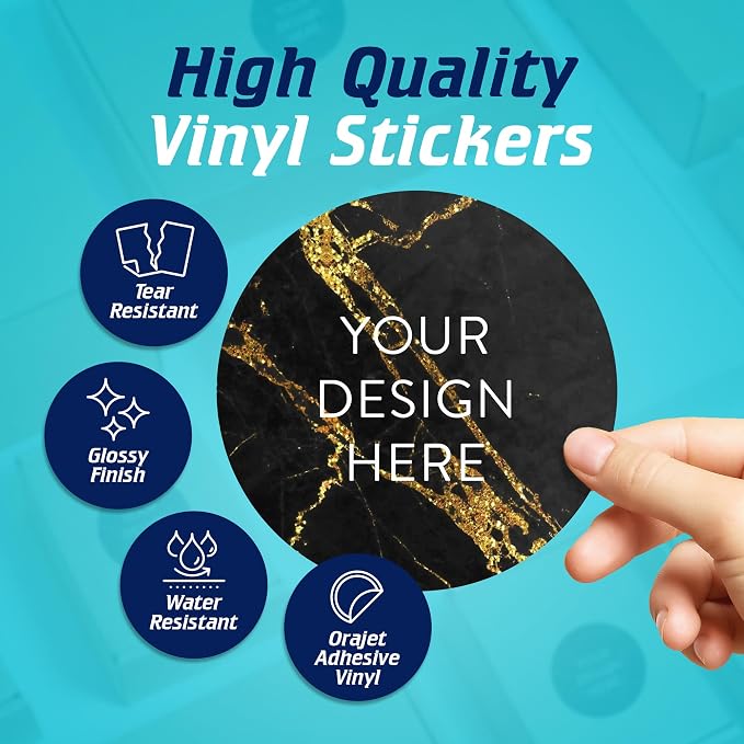 100 Custom Vinyl Stickers - Image 3