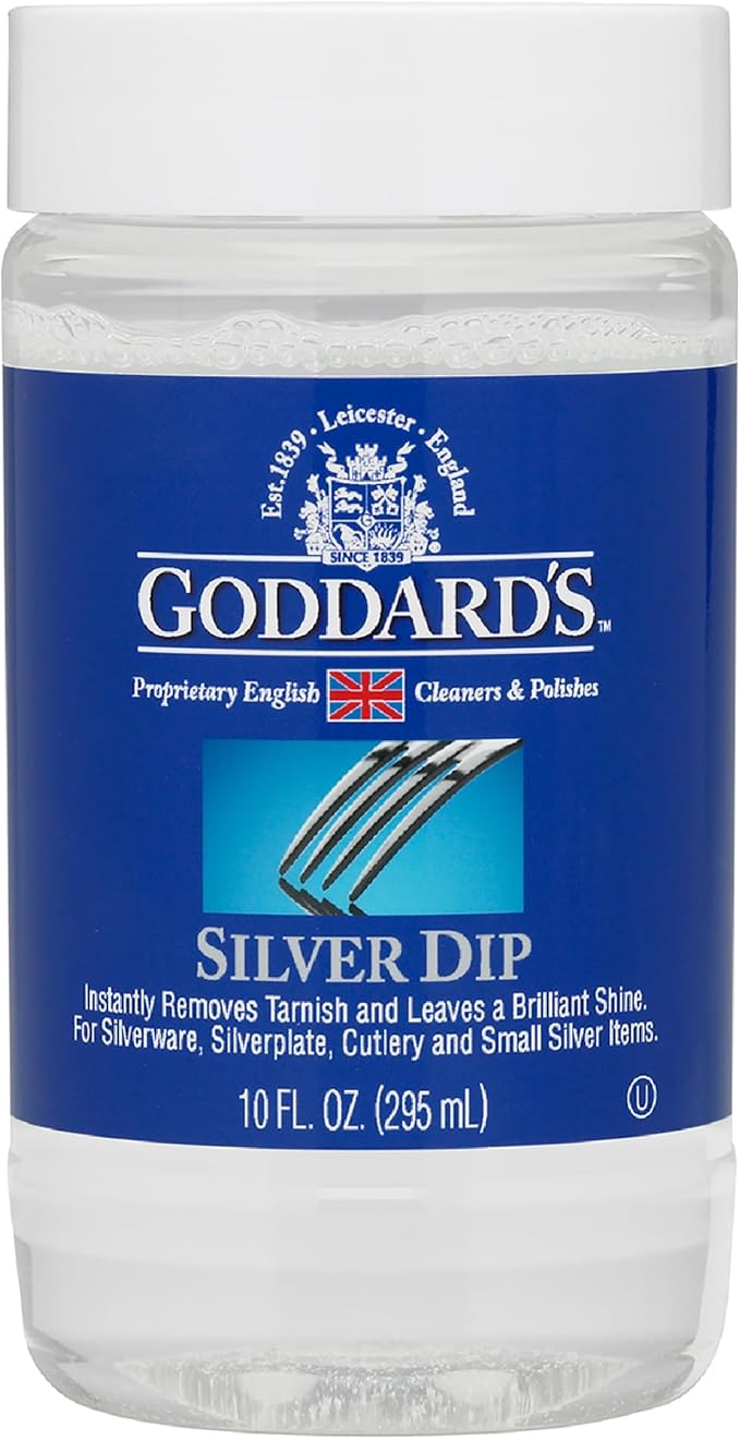 Goddard’s Silver Cleaner Dip – Silver Jewelry Cleaner Solution by GoddardsCleanersandPolishes