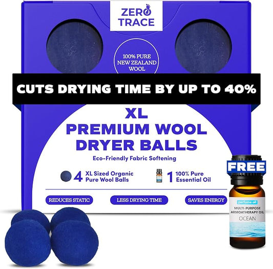 Zero Trace Wool Dryer Balls by ZeroTrace