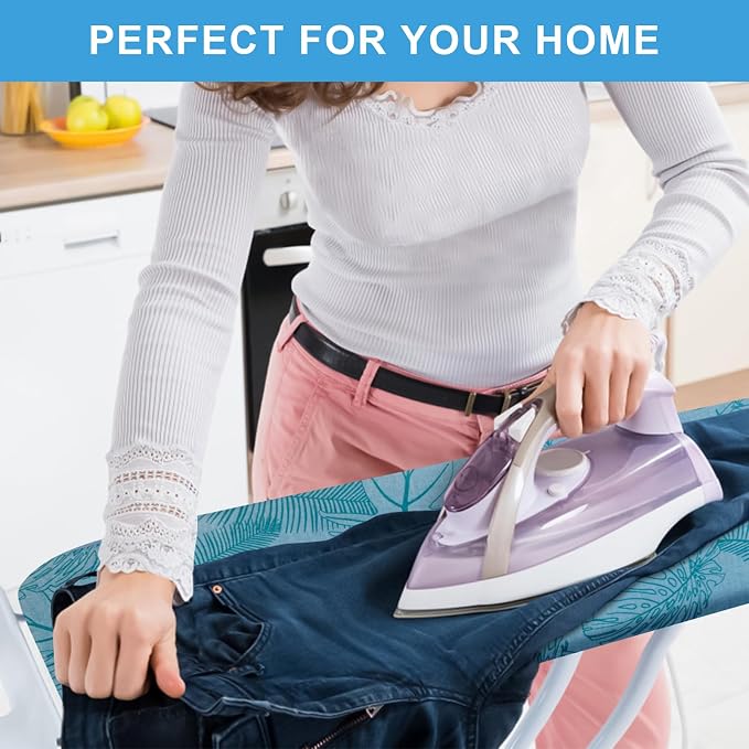 Dalykate Ironing Board Cover and Pad, Thick Padding, Elastic Edge, Scorch & - Image 8