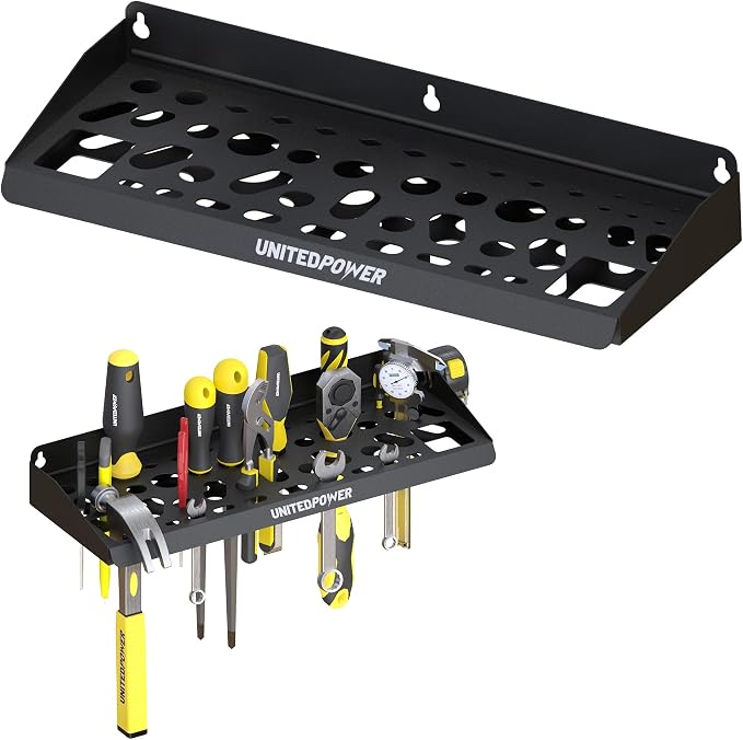 UNITEDPOWER Wall Mount Tool Storage Rack, Screwdriver Holder, Pliers Organizer by UNITEDTOOLSUNITEDPOWER
