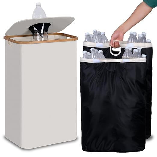 efluky Recycling Bin 100L, 26 Gallon Recycle Bins by efluky