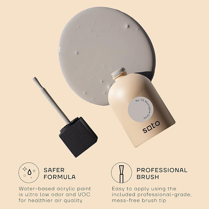 soto Gray Paint Touch Up, Matte Finish - Image 5