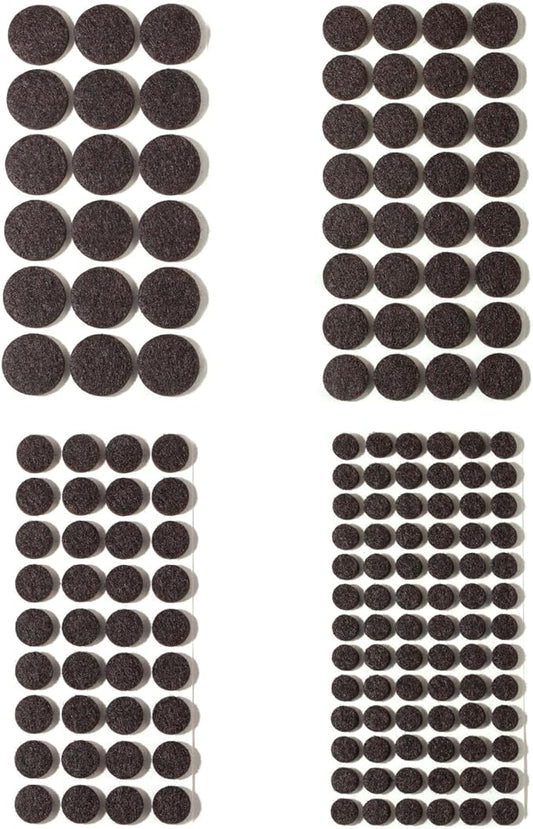 Felt Furniture Pads for Hardwood Floors 164 Piece, Furnigear Anti Scratches by Furnigear