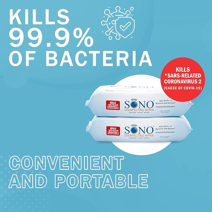 SONO Disinfecting Wipes - Image 4
