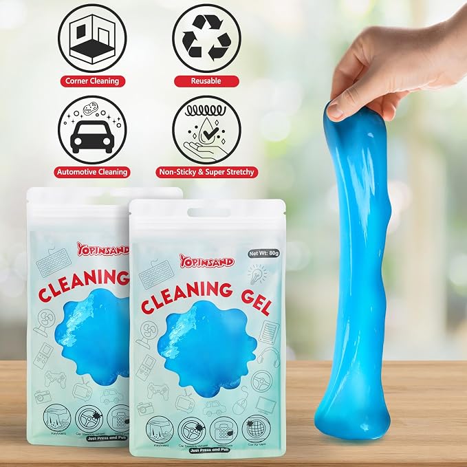 Car Cleaning Gel, 2 Pack Car Cleaning Putty, Universal Auto Deatiling Tools - Image 6