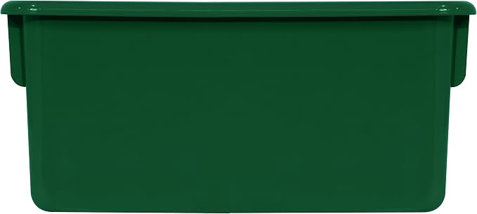 Wood Designs Cubby Storage Bin, Heavy Duty Plastic Containers - Image 4