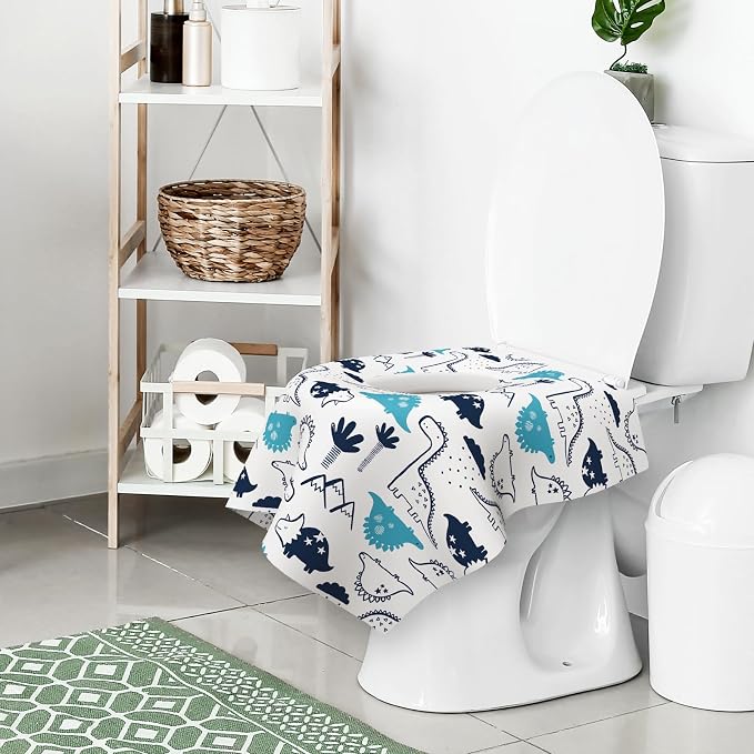 30 Pack Toilet Seat Covers Disposable, Large Waterproof Potty Covers - Image 7