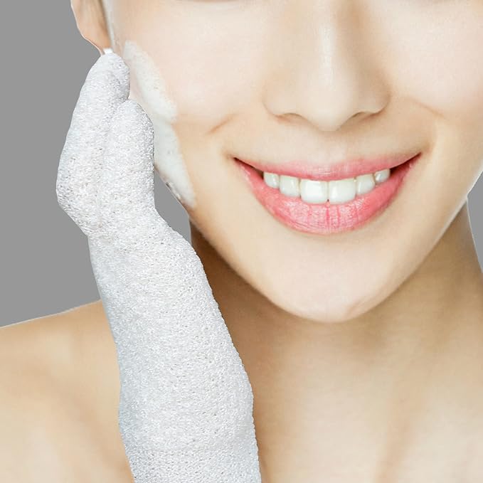 Evridwear Exfoliating Dual Texture Bath Gloves - Image 7