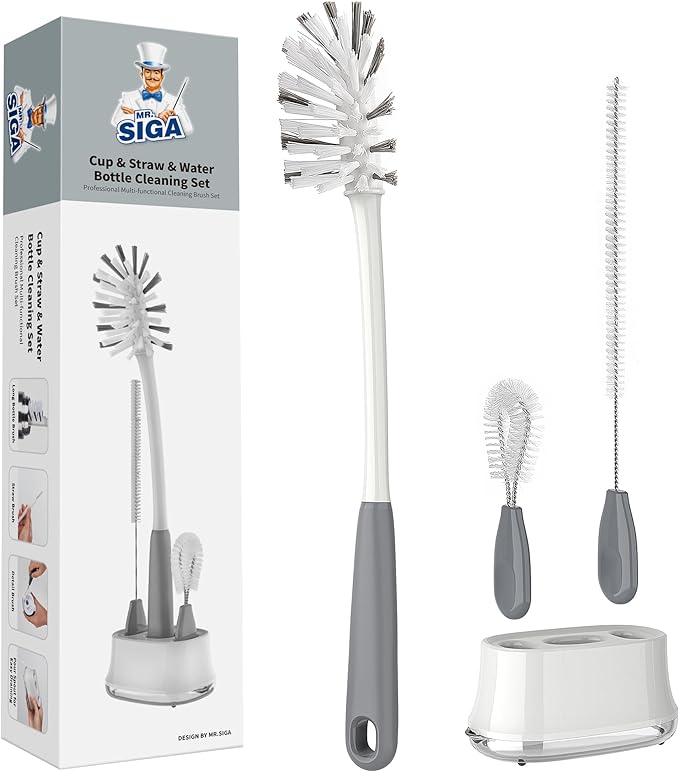 MR.SIGA Water Bottle Brush Cleaning Set by MRSIGA