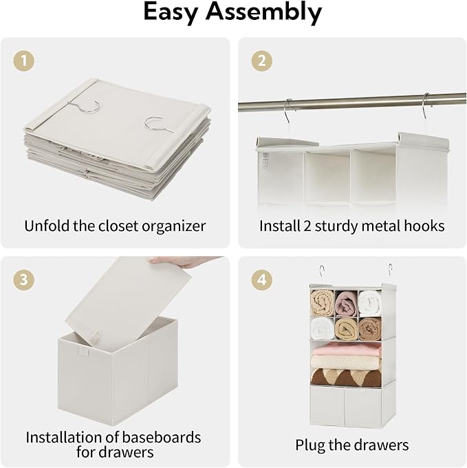 GRANNY SAYS Hanging Closet Organizer - Image 8