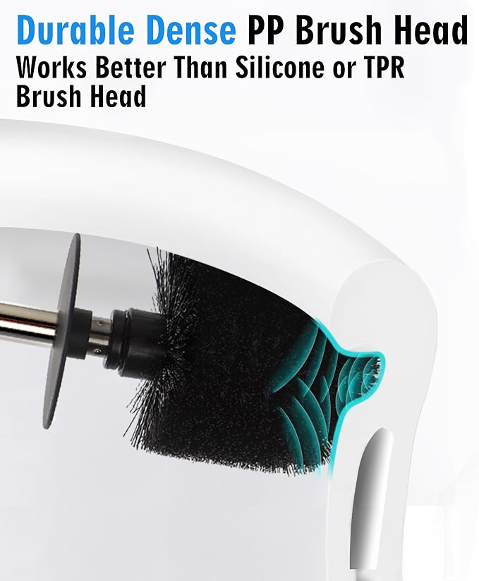 Ceramic Toilet Brush & Holder Set - Image 9