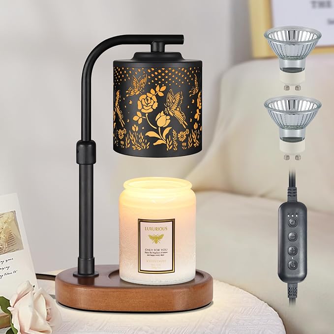 Candle Warmer Lamp with Timer, Birthday Gifts by Kobodon