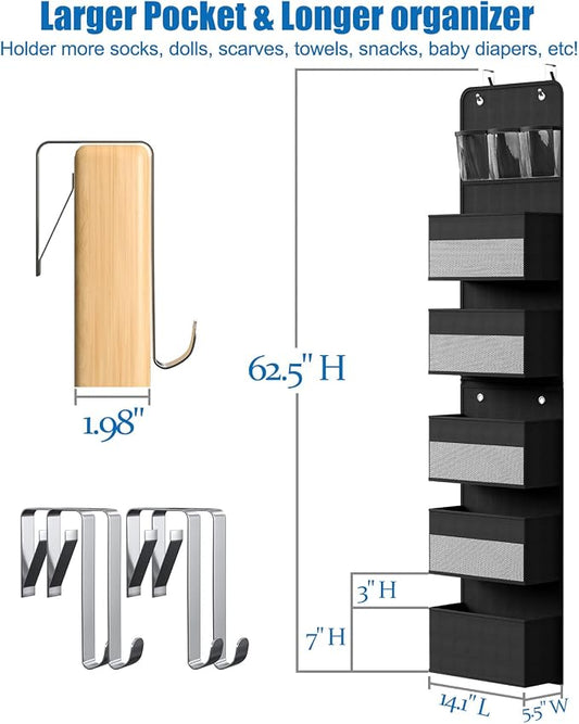 Over Door Organizer, 6 Shelf Camper Storage - Image 2