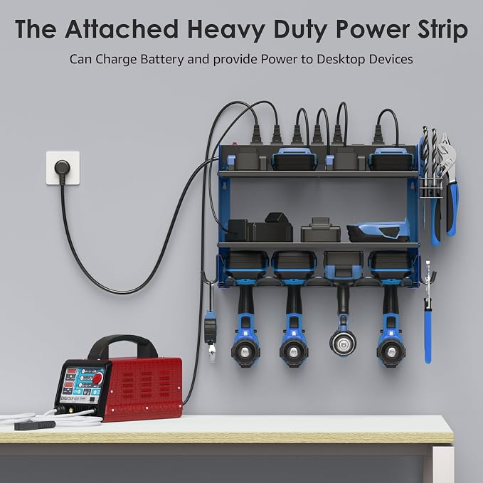 CCCEI Set Power Tool Organizer Wall Mount - Image 3