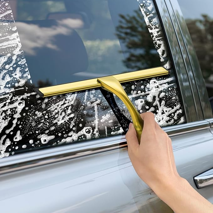 All-Purpose Stainless Steel Shower Squeegee - Image 6