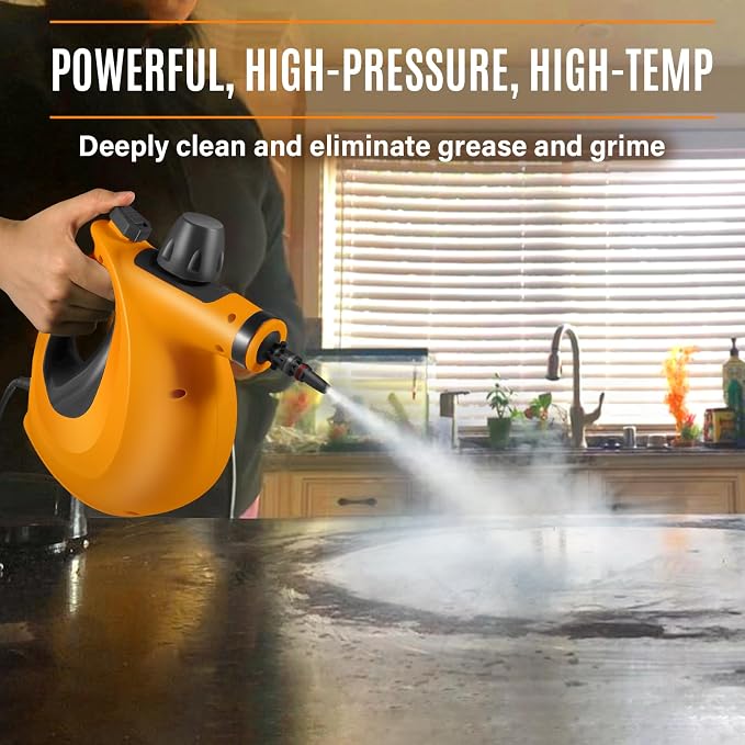 Steam Cleaner, Portable Multi-Surface Handheld Steam Cleaner - Image 2