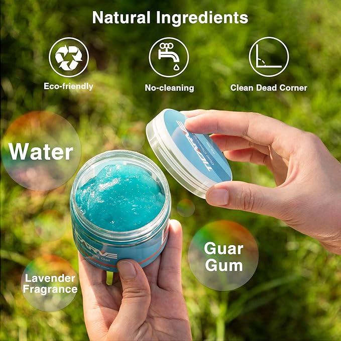 TICARVE 2Pack Cleaning Gel Car Putty Car Detail Putty Auto Detail Gel Detail - Image 4