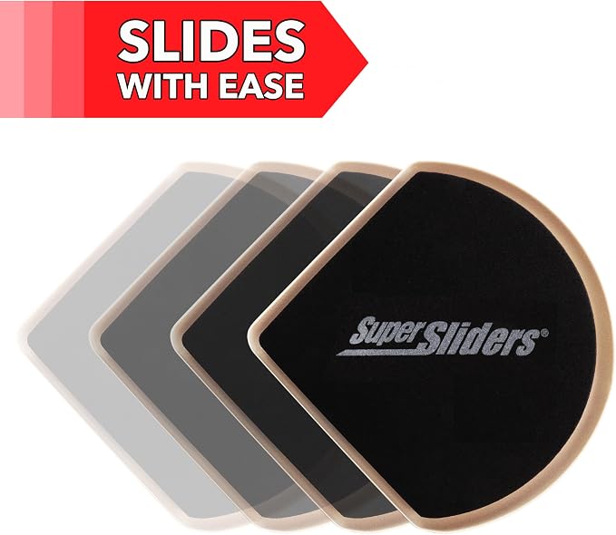 Super Sliders 7" Slide & Hide Reusable Furniture Sliders - Image 2