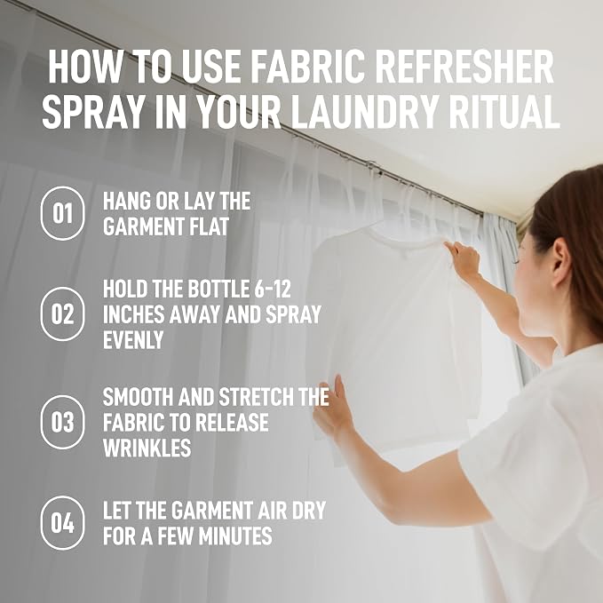 Laundry Sauce Fabric Refresher Spray Indonesian Patchouli, Odor-Fighting Fabric - Image 5