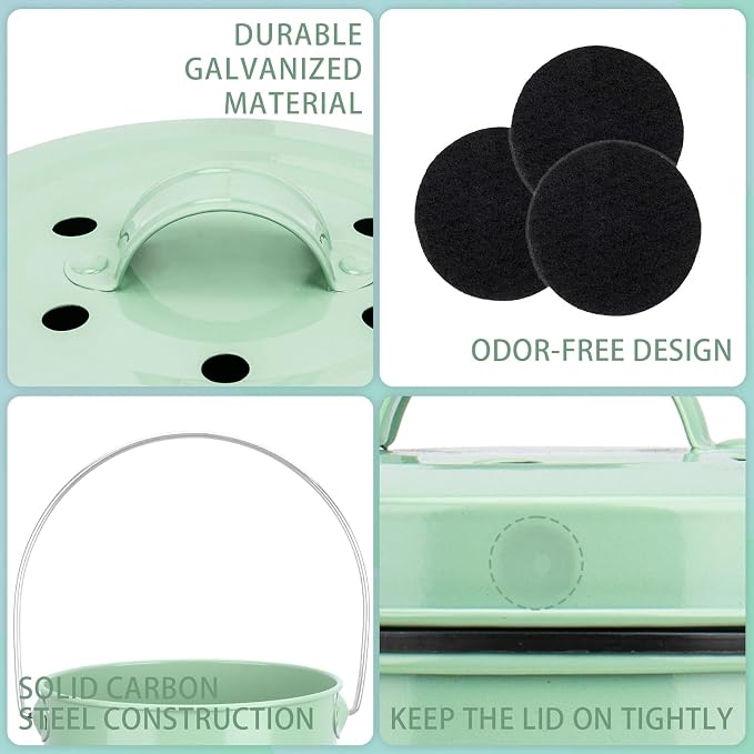 Vipush Kitchen Countertop Compost Bin - Image 4