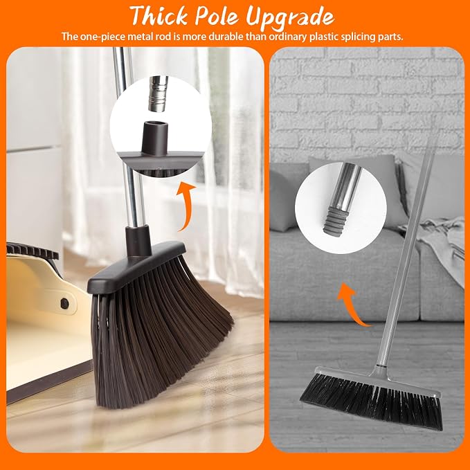 Broom and Dustpan Set, Dustpan Combo - Image 6