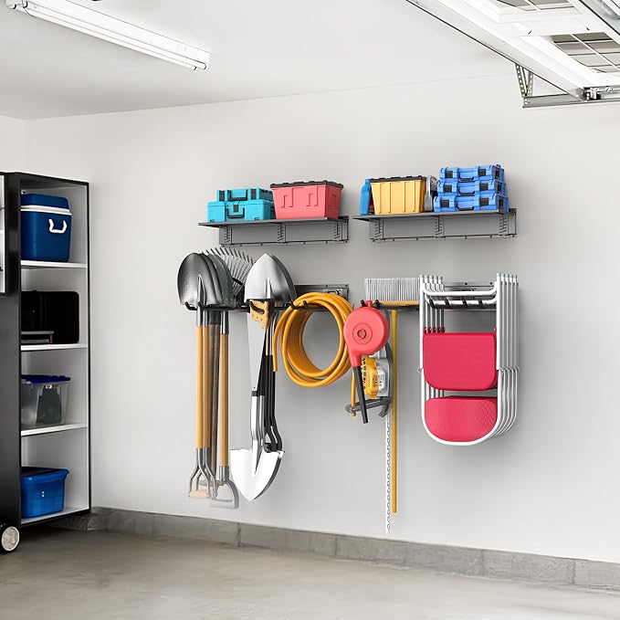 WALMANN Wall Mounted Garden Tool Rack - Image 2