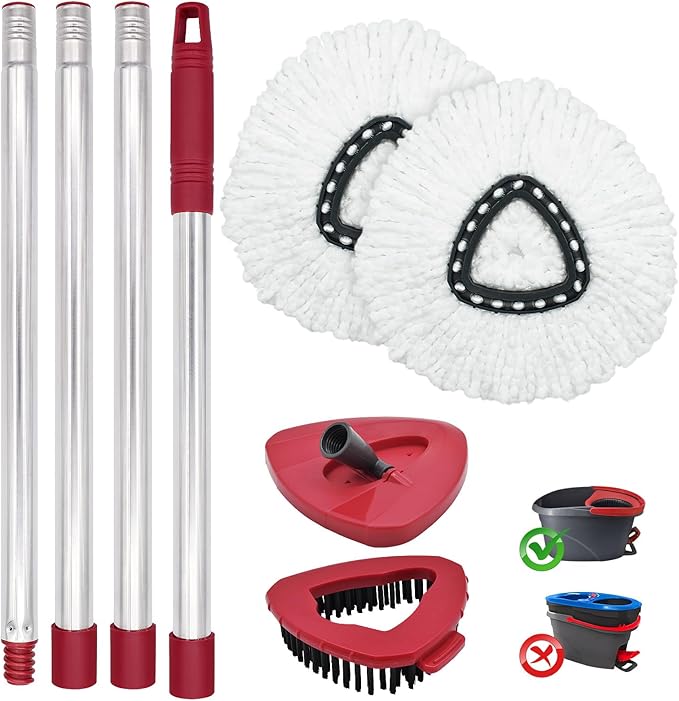 Mop Head Replacement, Mop Handle by DLAIMI